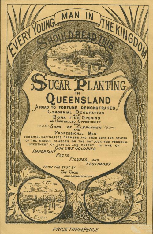 sugar cane ad from 1890