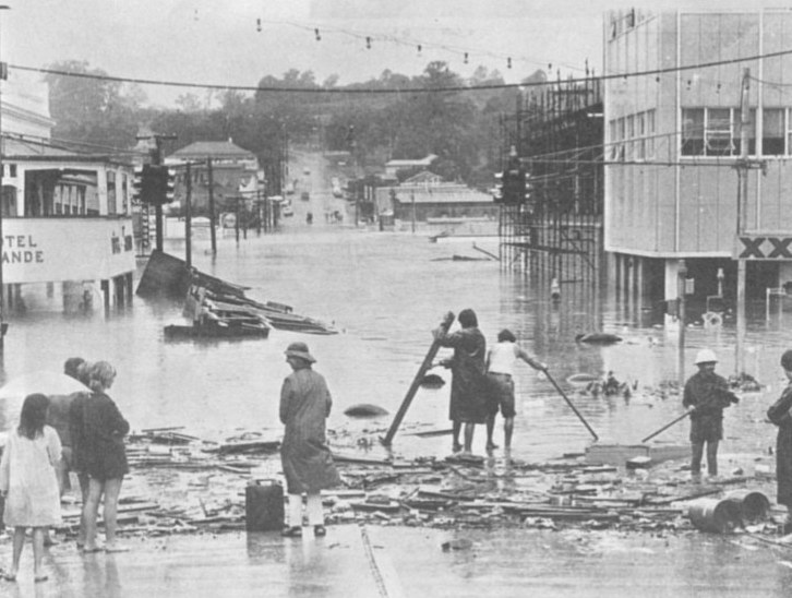 Flooding in Ipswich, 1974 Queensland Historical Atlas