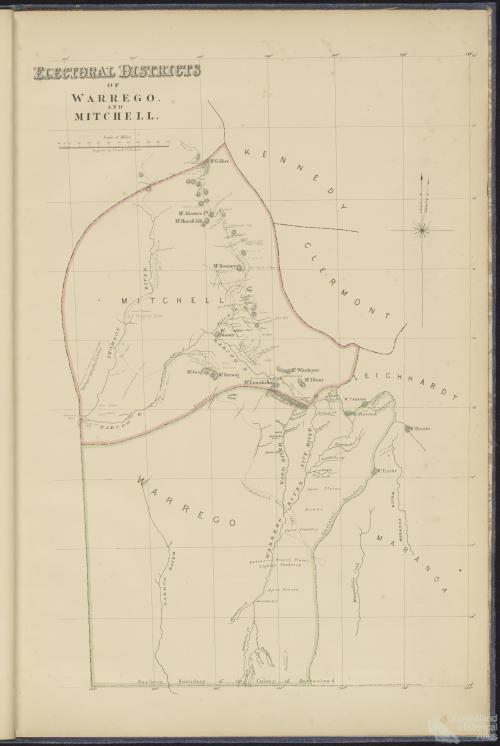 Electoral Districts of Warrego and Mitchell