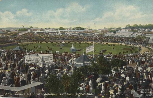 Show ground, National Exhibition, Brisbane, c1911