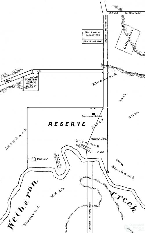 Byrnestown commune plan, 1890s