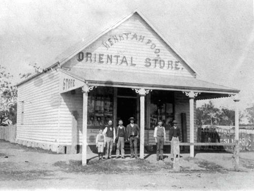 Henry Ah Foo’s Oriental Store, Marshall Street, Goondiwindi, 1906