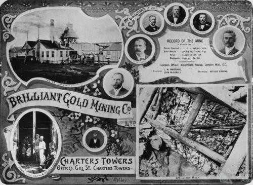 Brilliant Gold Mining Company, Charters Towers, 1899 