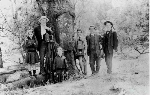 Landsborough’s Camp 67 photo taken in 1912