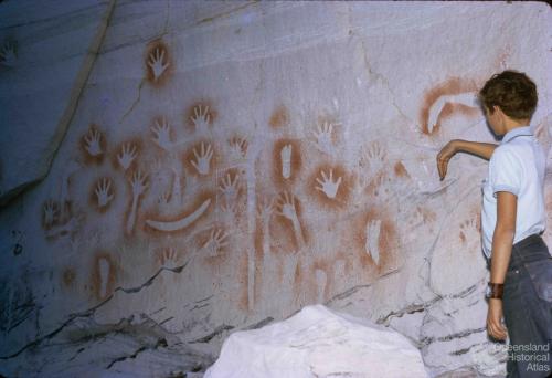 Aboriginal art, Carnarvon Gorge National Park, 1971