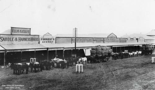 Athens Oyster Saloon, Longreach, 1910