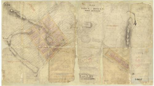 Plan of Bowen, 1861