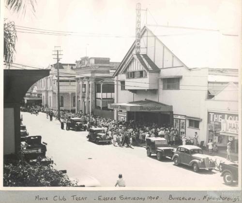 Maryborough Bungalow theatre, 1948 