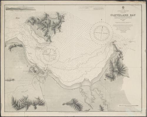 Cleveland Bay, mariner's survey, 1886