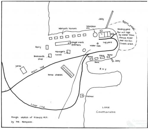 Mr Hempsall’s sketch of Mill Point