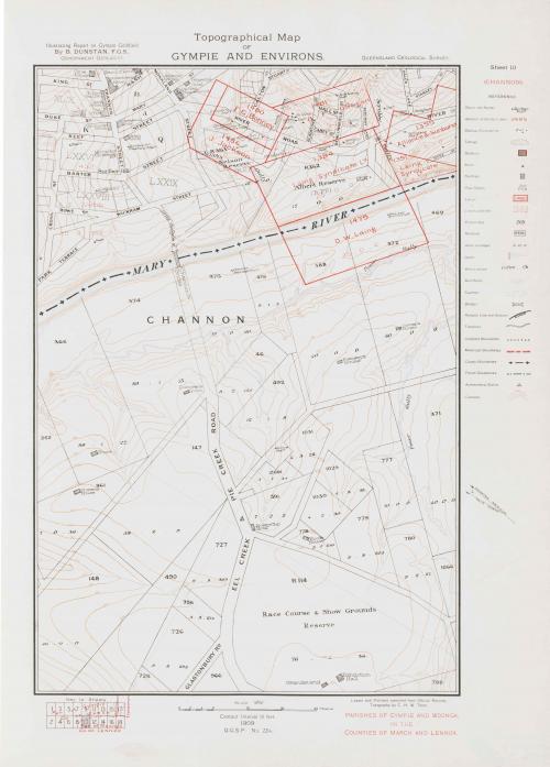 Gympie goldfields, 1909