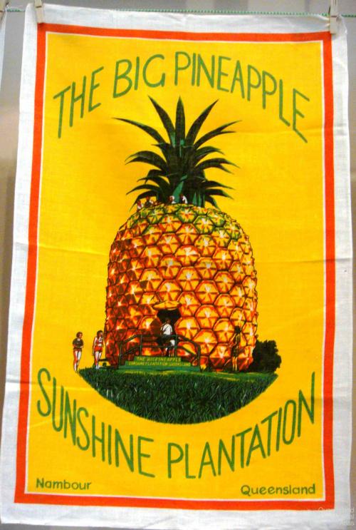 The Big Pineapple Nambour tea-towel