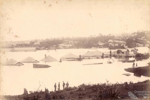 1893 flood, Brisbane River