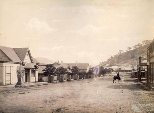 Charlotte Street, Cooktown, 1890