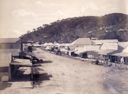 Charlotte Street, Cooktown, 1890