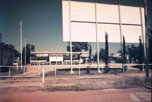 Drive-in cinema, Jericho, c1960