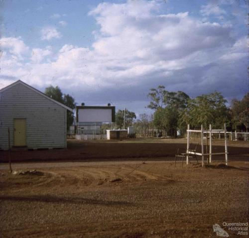 Open air cinema, Talwood, 1965