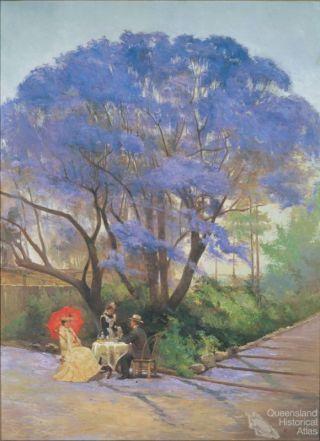 Under the jacaranda, 1903