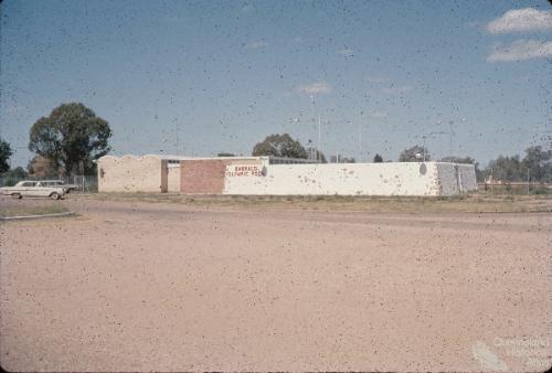 Olympic pool with 'nougat wall' Emerald, 1966