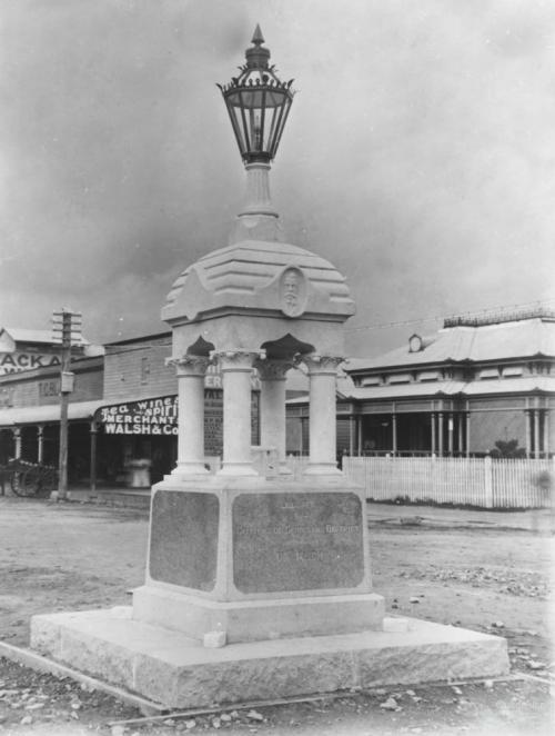 Memorial to Dr Edward Koch, Cairns, 1903