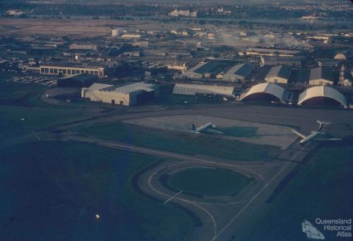 Old Brisbane airport, Eagle Farm, 1972