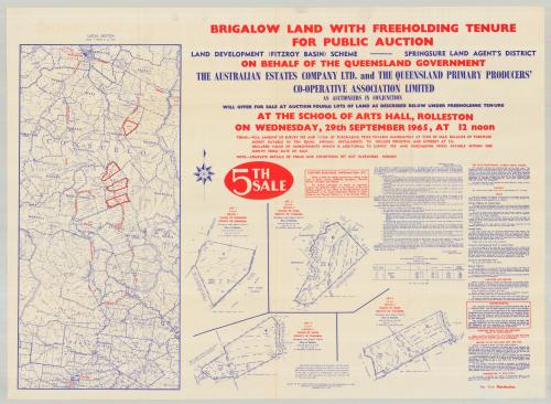 Brigalow land sale, 1965