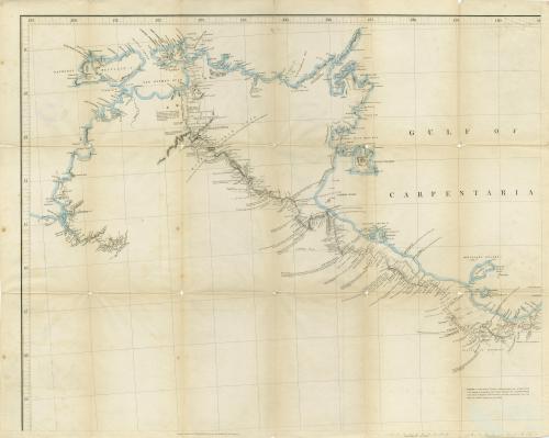 Leichhardt's route from Moreton Bay to Port Essington, 1847