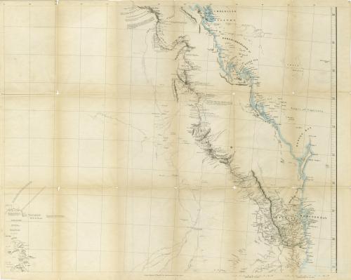 Leichhardt's route from Moreton Bay to Port Essington, 1847