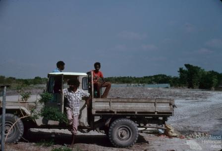 Edward River Mission (now Pormpuraaw) crocodile farm, 1990