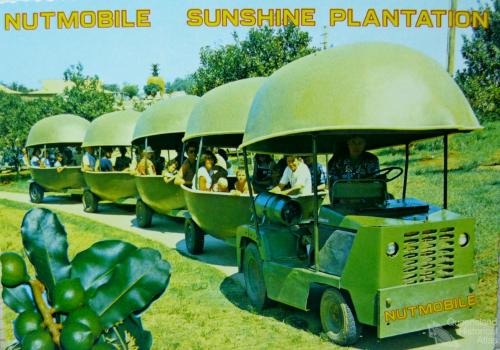 Nutmobile ride, Sunshine Plantation