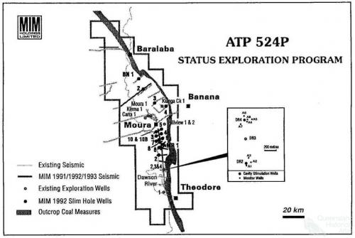 Status Exploration Program, Dawson River, 1991