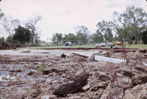 Damage caused by Cyclone Ada, Collinsville, 1970