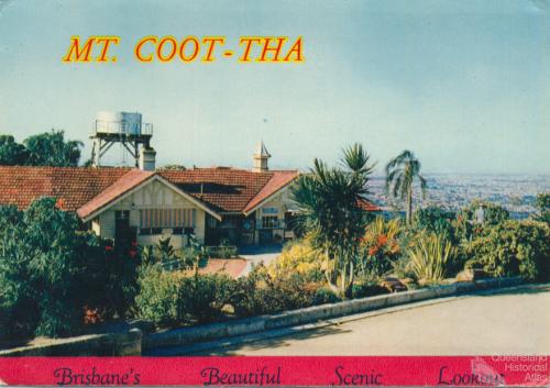 Mt Coot-tha Brisbane's beautiful scenic lookout, c1958