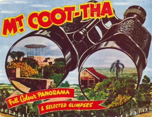 Mt Coot-tha, full colour panorama & selected glimpses, Brisbane, c1956