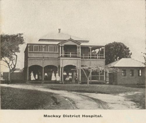 Queensland hospitals, postcards