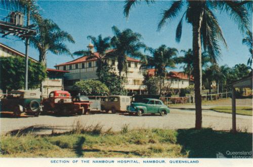 Queensland hospitals, postcards