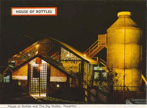 House of Bottles and The Big Stubby, Tewantin, c1962