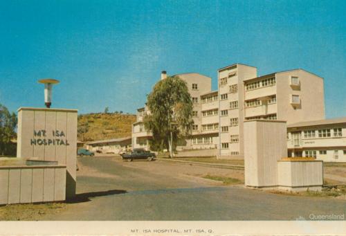 Queensland hospitals, postcards