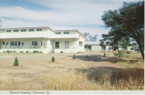 Queensland hospitals, postcards