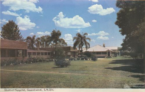 Queensland hospitals, postcards