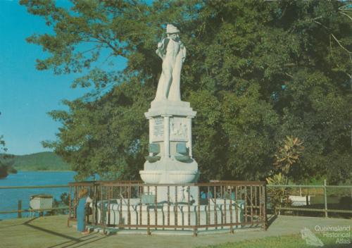 Monument to the pioneers of the sugar industry, Innisfail, 1980