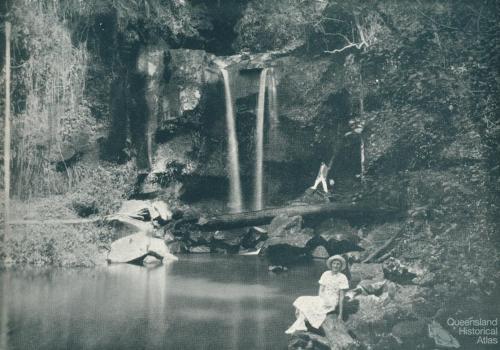 Curtis Falls, Mount Tamborine, c1933