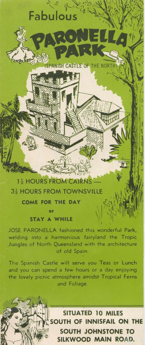 Paronella Park, Spanish Castle of the North, 1953