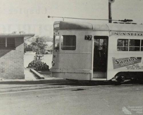 West End tram terminus, 1965