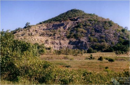 Quarry face, Mount Etna