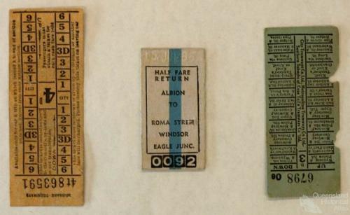 Tram tickets, various