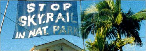 Stop Skyrail in National Park, 1994