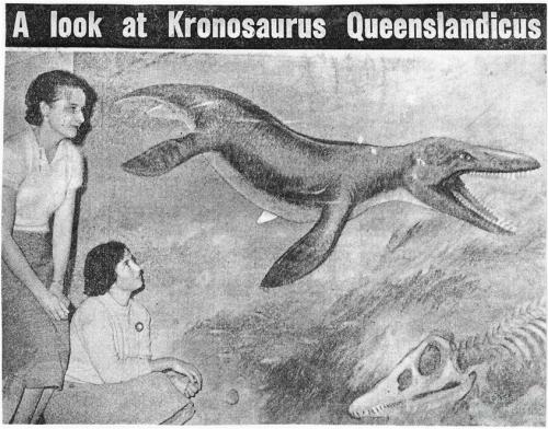 A look at Kronosaurus Queenslandicus, 1958