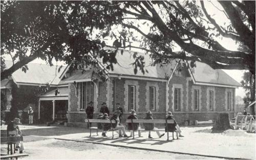 Goodna Asylum patients and staff