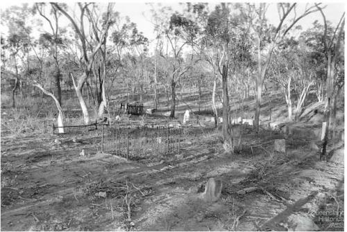 The small cemetery at Kingsborough